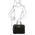 Prato - Exclusive Saffiano leather laptop case